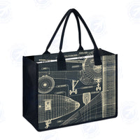 Thumbnail for Airplanes Fuselage & Details Designed Special Canvas Bags