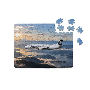 Alaska Airlines Boeing 737-400 Pacific Northwest Legacy Printed Puzzles