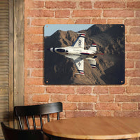 Thumbnail for Amazing Show by Fighting Falcon F16 Printed Metal Sign