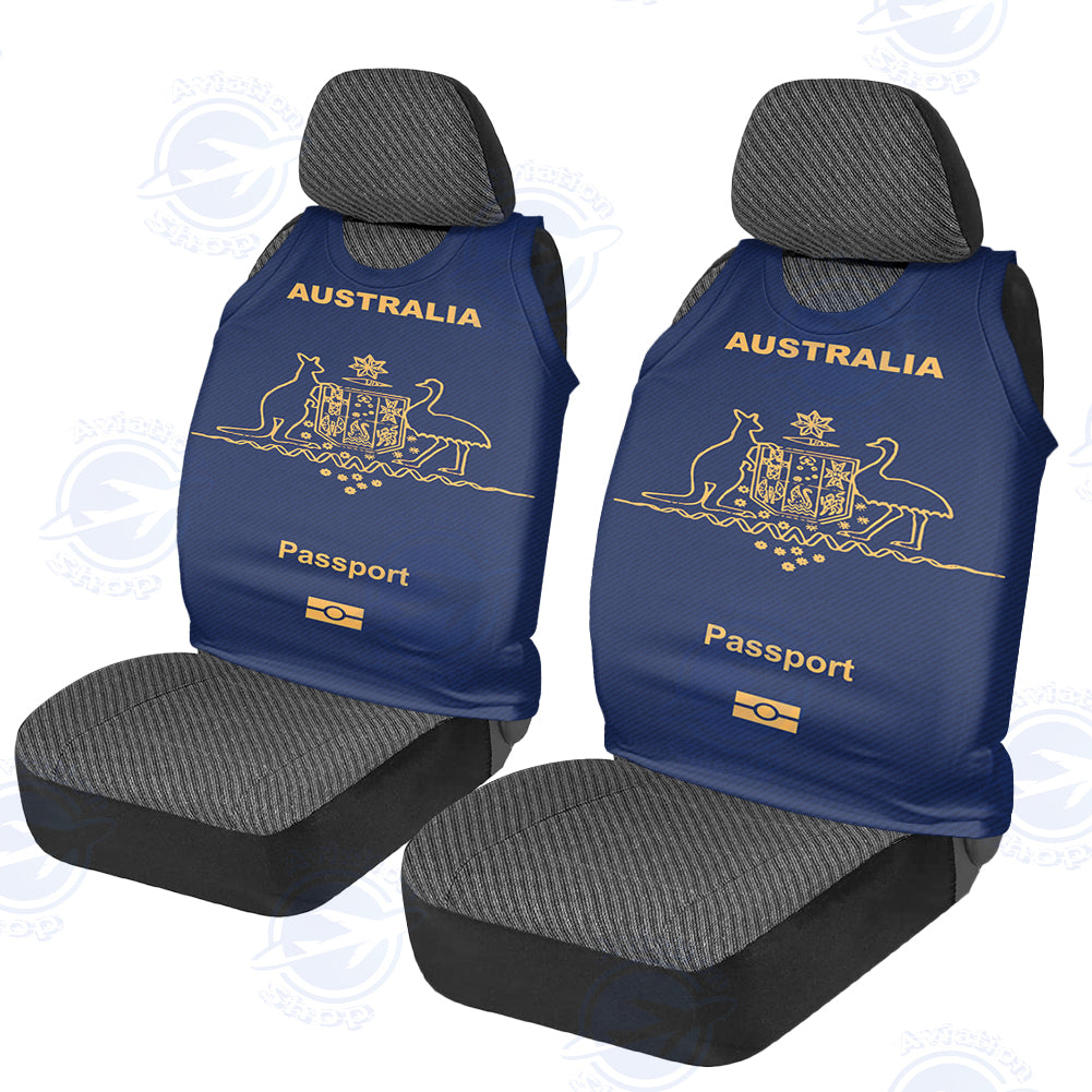 Australia Passport Designed Car Seat Covers