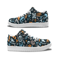 Thumbnail for Aviation Icons Designed Fashion Low Top Sneakers & Shoes