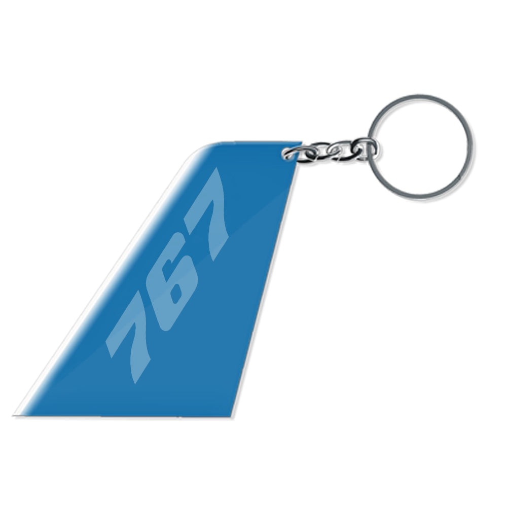 Tail Boeing B767 Designed Key Chains