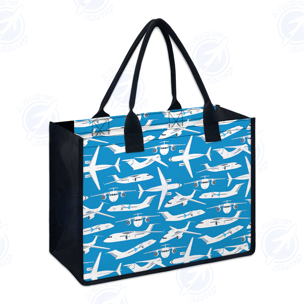 Big Airplanes Designed Special Canvas Bags