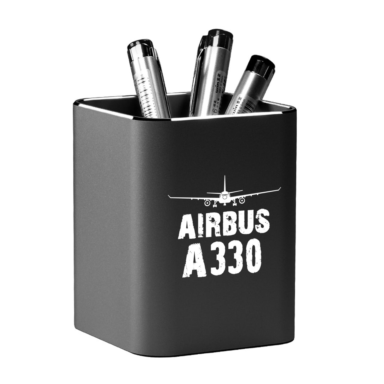 Airbus A330 & Plane Designed Aluminium Alloy Pen Holders