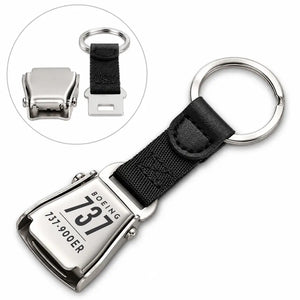Boeing 737-900ER Seat Belt Key Chains