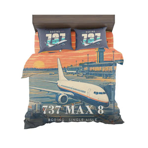Boeing 737 MAX 8 Bedding Sets & Blankets