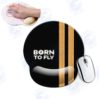 Thumbnail for Born To Fly & Pilot Epaulettes (2 Lines) Designed Ergonomic Mouse Pads