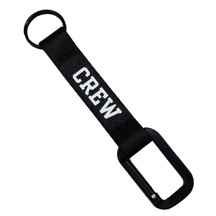 CREW (Black) Designed Mountaineer Style Key Chains