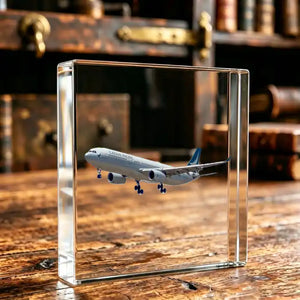 Cathay Pacific Airways Airbus A330 Airplane Crystal Ornament