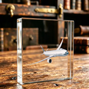 Cathay Pacific Airways Boeing 777 Airplane Crystal Ornament
