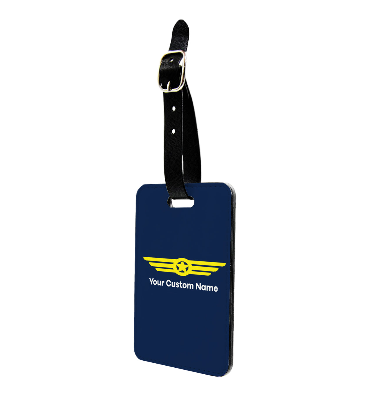 Custom Name (Badge 6) Designed Luggage Tag