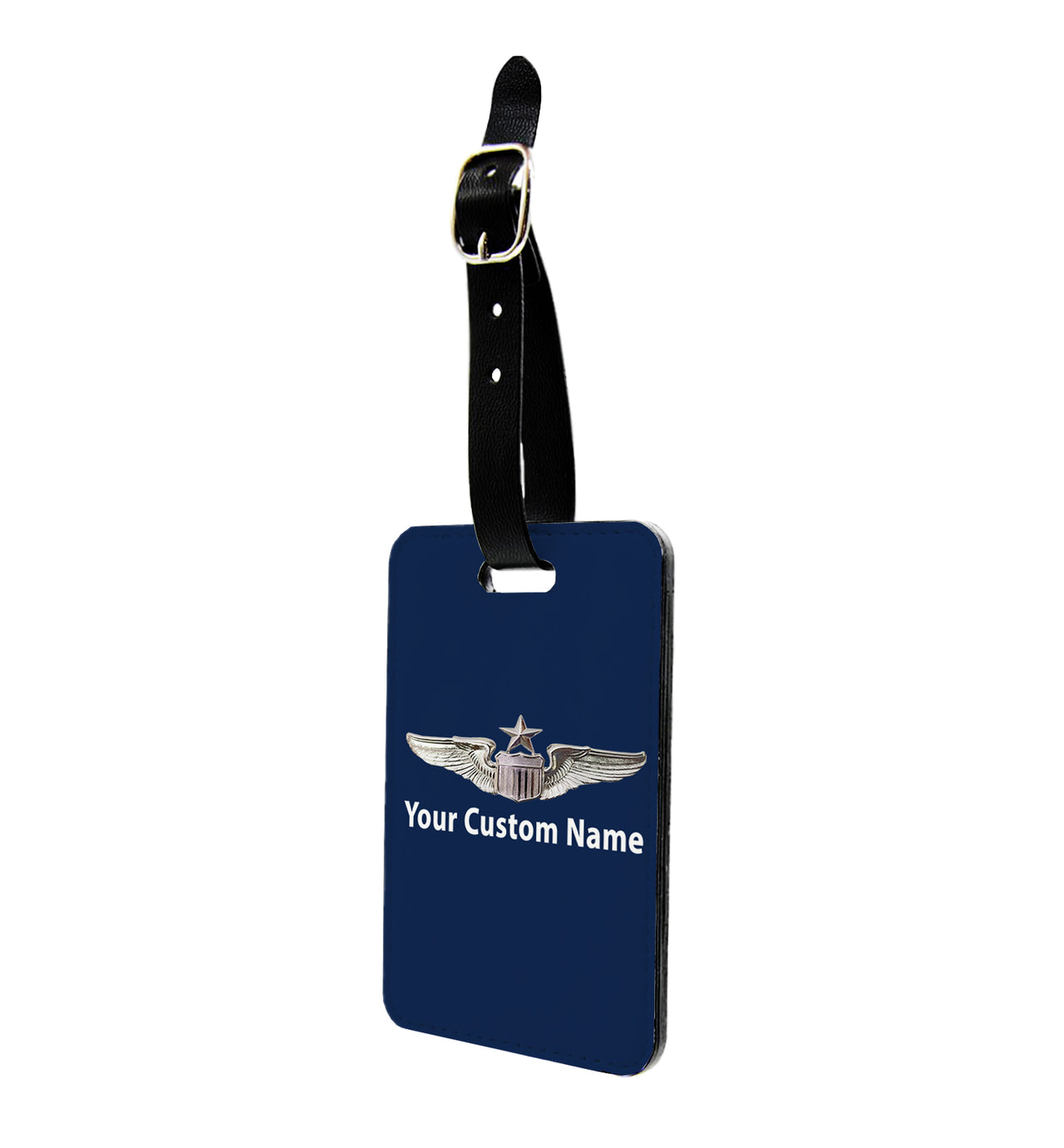 Custom Name (US Air Force & Star) Designed Luggage Tag