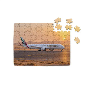 Emirates Airbus A350-900 Dubai Desert Dawn Printed Puzzles