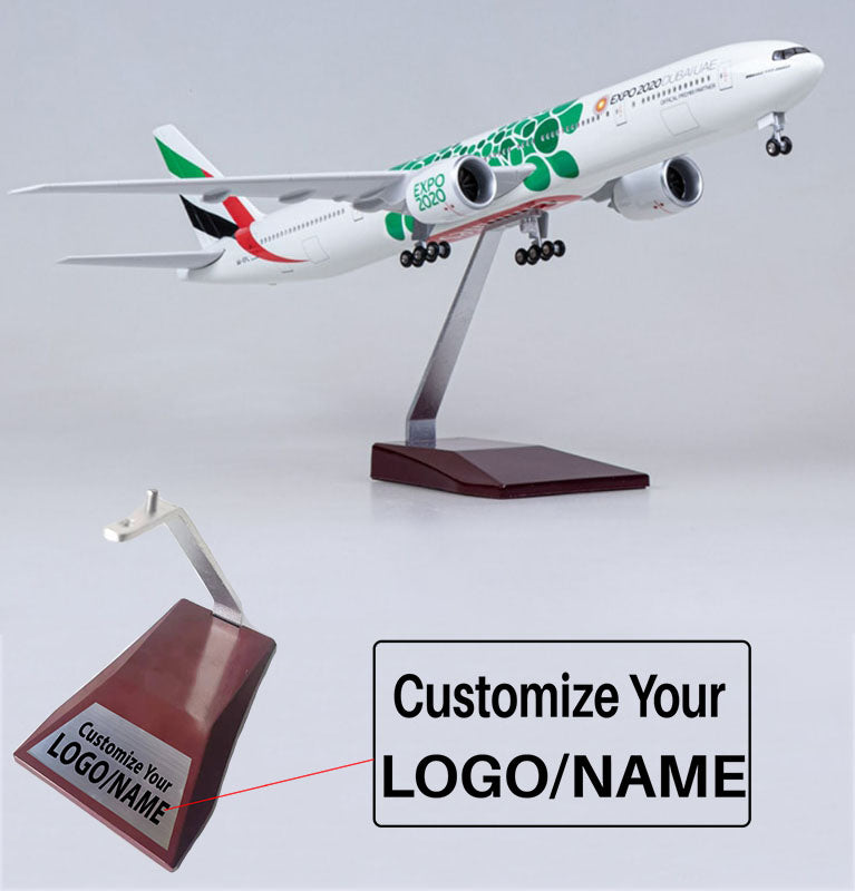 Emirates Boeing 777 Airplane Model (1/157 Scale)
