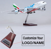 Thumbnail for Emirates Expo 2020 Livery Airbus A380 Airplane Model (1/160 Scale)