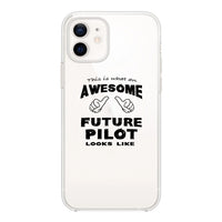 Thumbnail for Future Pilot Designed Transparent Silicone iPhone Cases