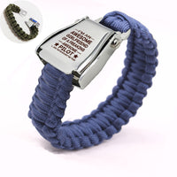 Thumbnail for I am an Awesome Girlfriend Design Airplane Seat Belt Bracelet