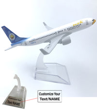Thumbnail for King of Thailand Air Bird (White Nok) Boeing 737 Airplane Model (16CM)