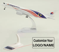 Thumbnail for Malaysia Airlines Airbus A350 Airplane Model (20CM)