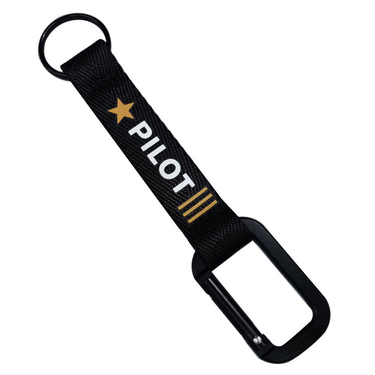 PILOT & 3 Lines Designed Mountaineer Style Key Chains