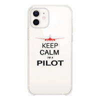 Thumbnail for Pilot (777 Silhouette) Designed Transparent Silicone iPhone Cases
