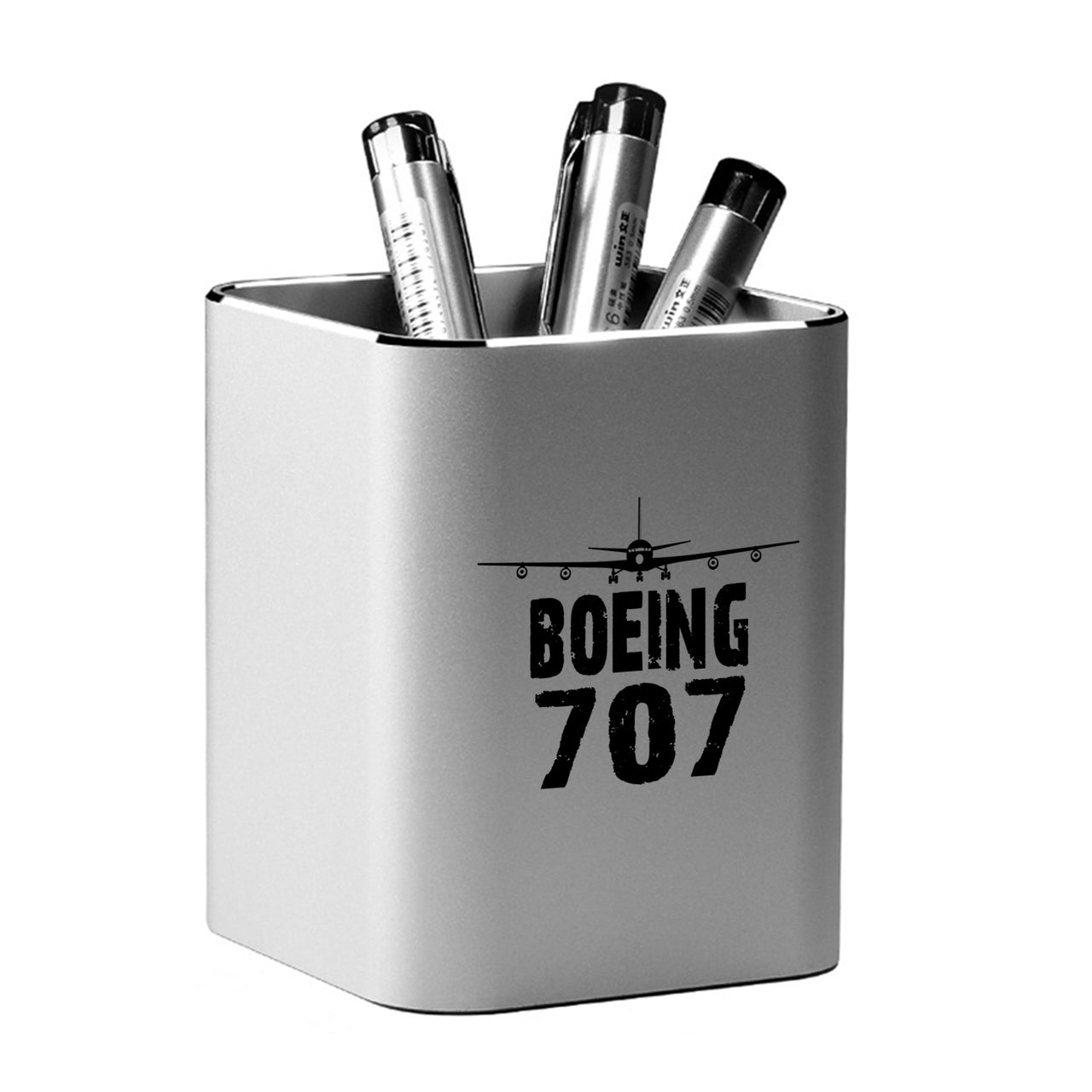 Boeing 707 & Plane Designed Aluminium Alloy Pen Holders