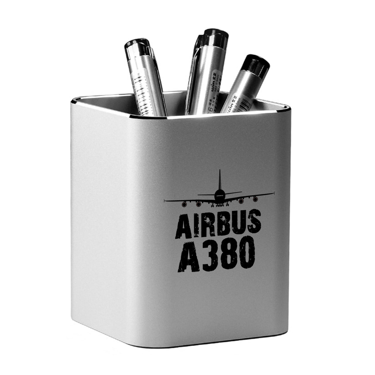 Airbus A380 & Plane Designed Aluminium Alloy Pen Holders