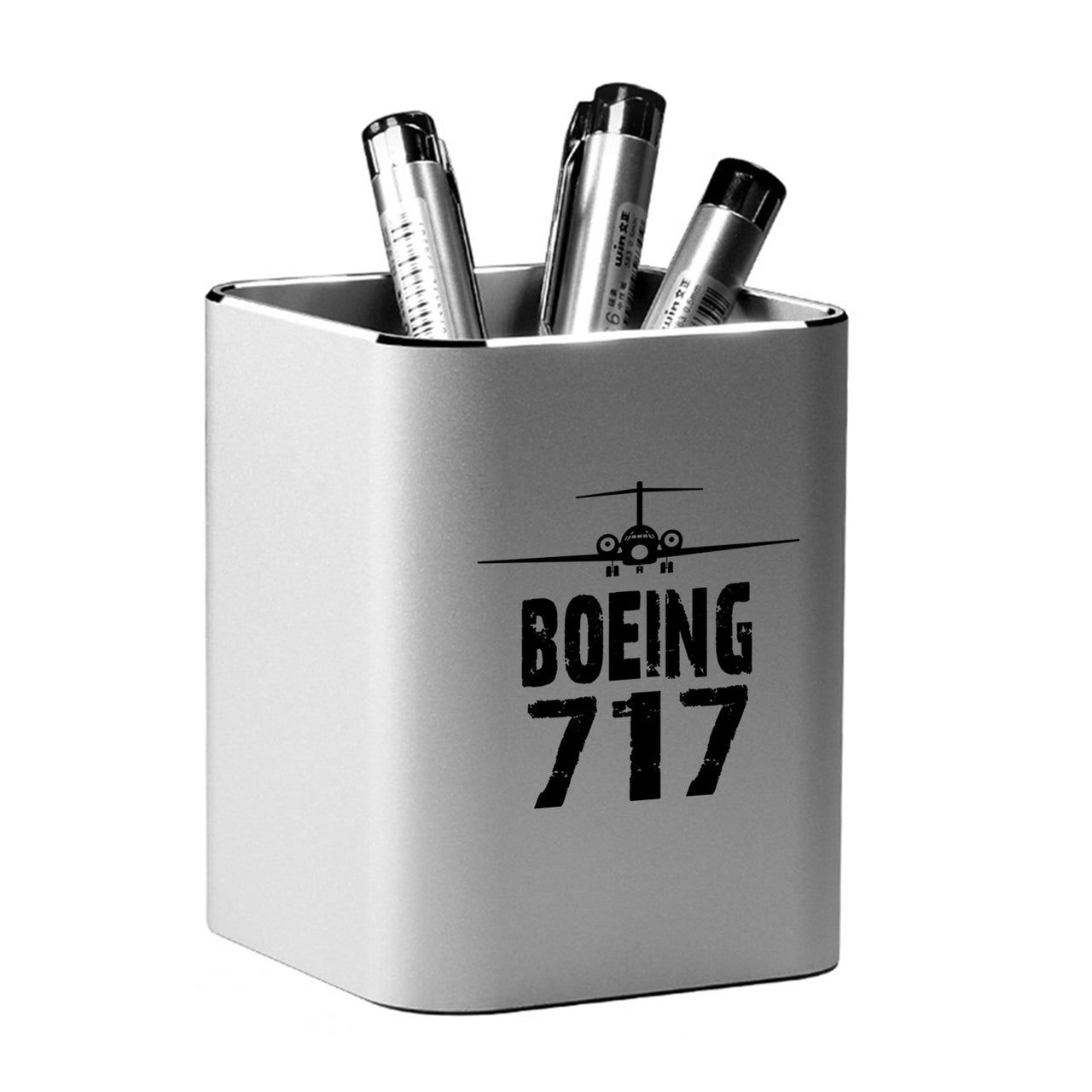 Boeing 717 & Plane Designed Aluminium Alloy Pen Holders