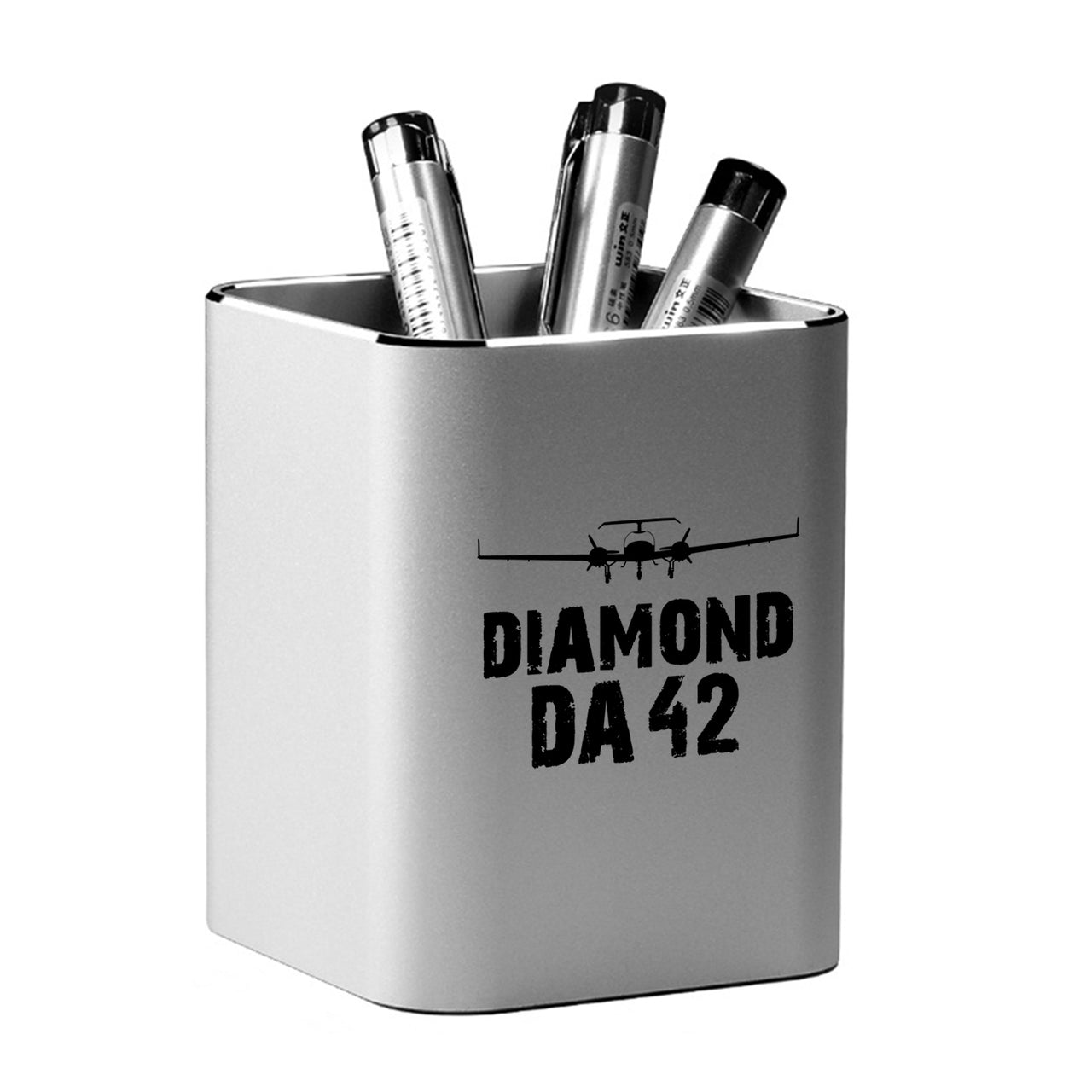 Diamond DA42 & Plane Designed Aluminium Alloy Pen Holders