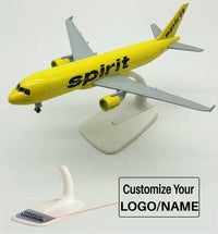 Thumbnail for United States Spirit Airlines Airbus A320 Airplane Model (20CM)