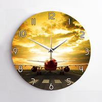 Thumbnail for Ready for Departure Passanger Jet Designed Wall Clocks