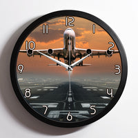 Thumbnail for Aircraft Departing from RW30 Designed Wall Clocks
