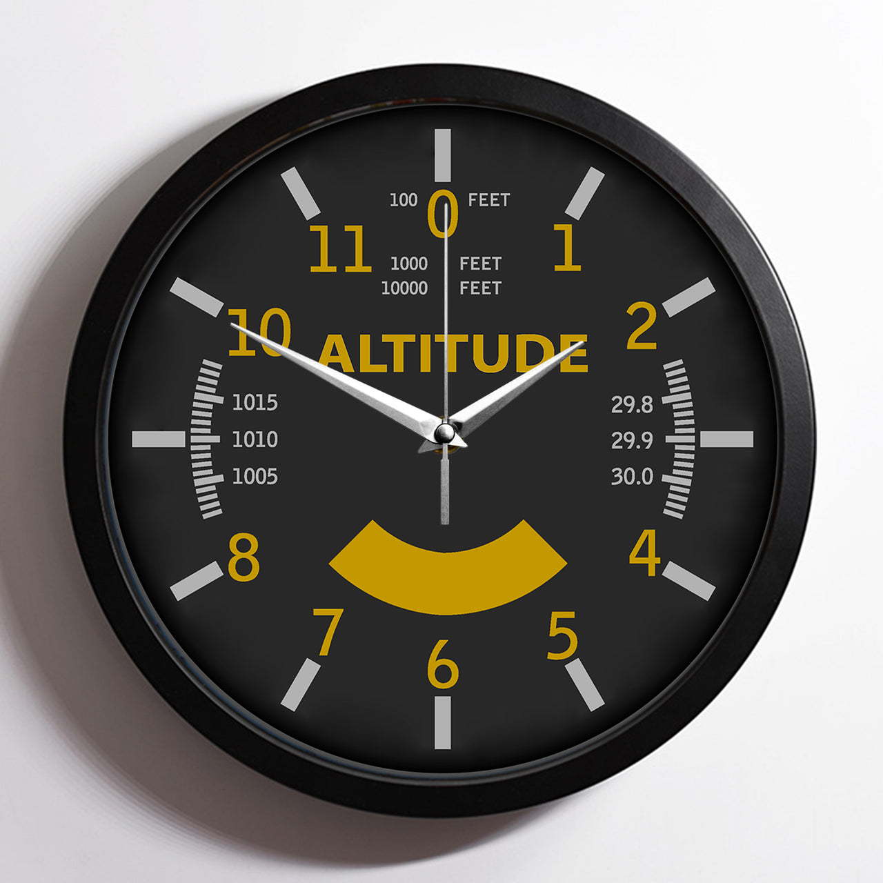 Altitude-Color Designed Wall Clocks