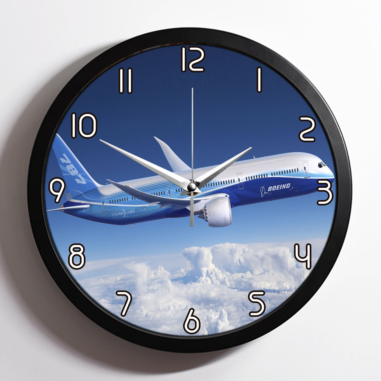 Boeing 787 Dreamliner Designed Wall Clocks