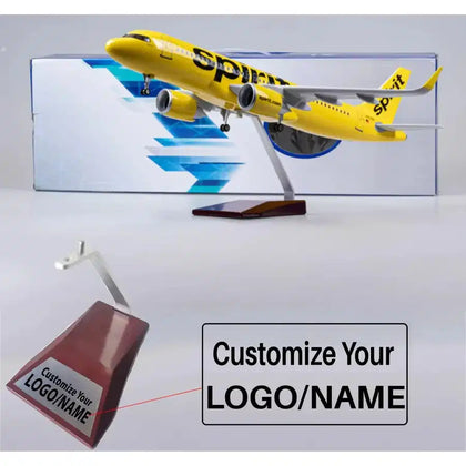 Spirit Airbus A320Neo Airplane Model (47CM)