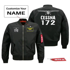 Cessna 172 Silhouette & Pilot Jackets (Customizable)