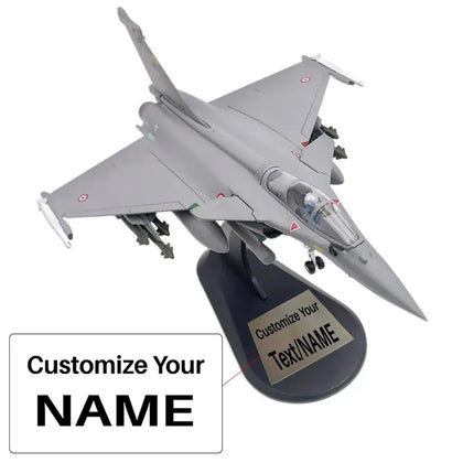 France Dassault Rafale C Fighter Air Force Libya War Edition Airplane Model (1/100 Scale)
