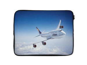 Cruising Lufthansa's Boeing 747 Laptop & Tablet Cases