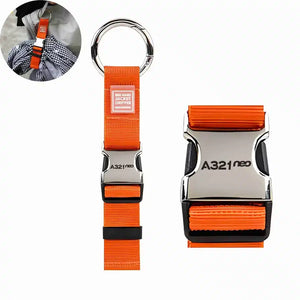 A321neo & Text Portable Luggage Strap Jacket Gripper