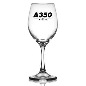 Super Airbus A350 Designed Wine Glasses