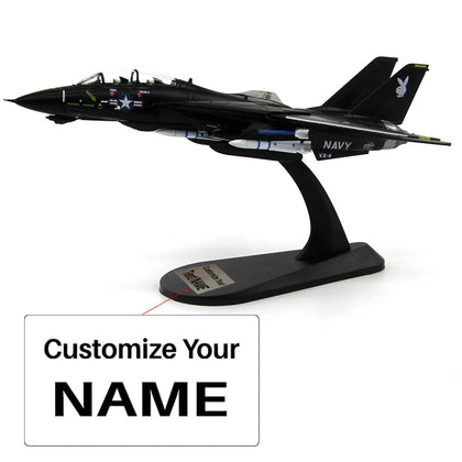 USAF F-14A F14A F14 VX-4 Swap Variable Wings Aircraft Fighter Airplane Model 1/100 Scale