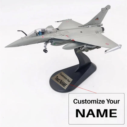 France Dassault Rafale C Fighter Air Force Airplane Model (1/100 Scale)