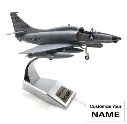 1-72 Scale USMC A-4 Skyhawk Alloy Fighter Model