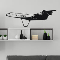 Thumbnail for Gulfstream on Approach Designed Wall Sticker Aviation Shop 