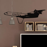 Thumbnail for Gulfstream on Approach Designed Wall Sticker Aviation Shop 