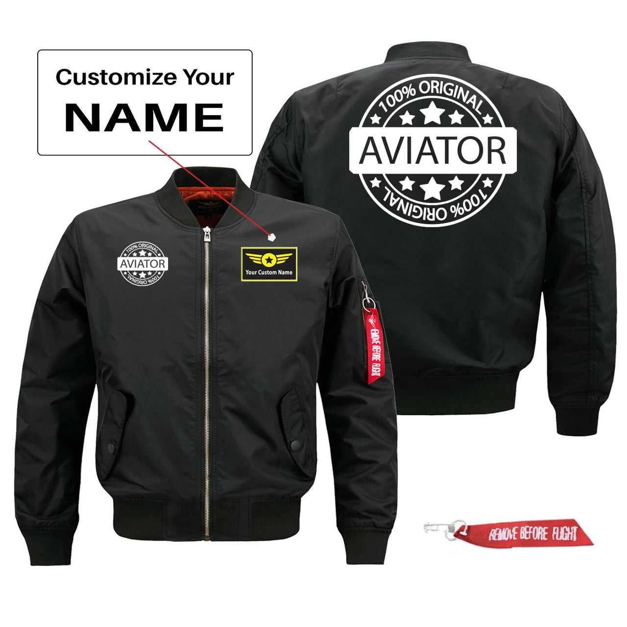 %100 Original Aviator Designed Pilot Jackets (Customizable)