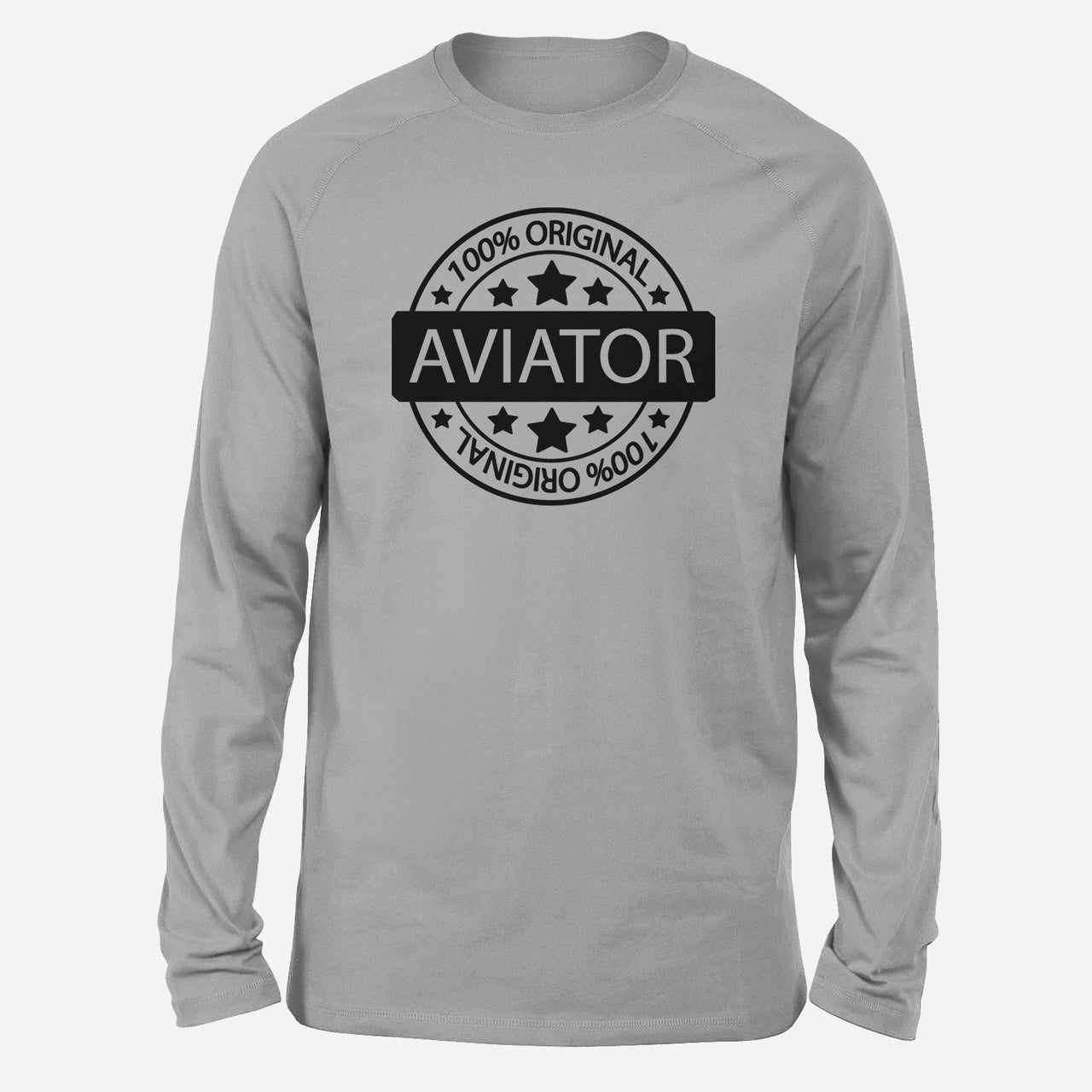 %100 Original Aviator Designed Long-Sleeve T-Shirts