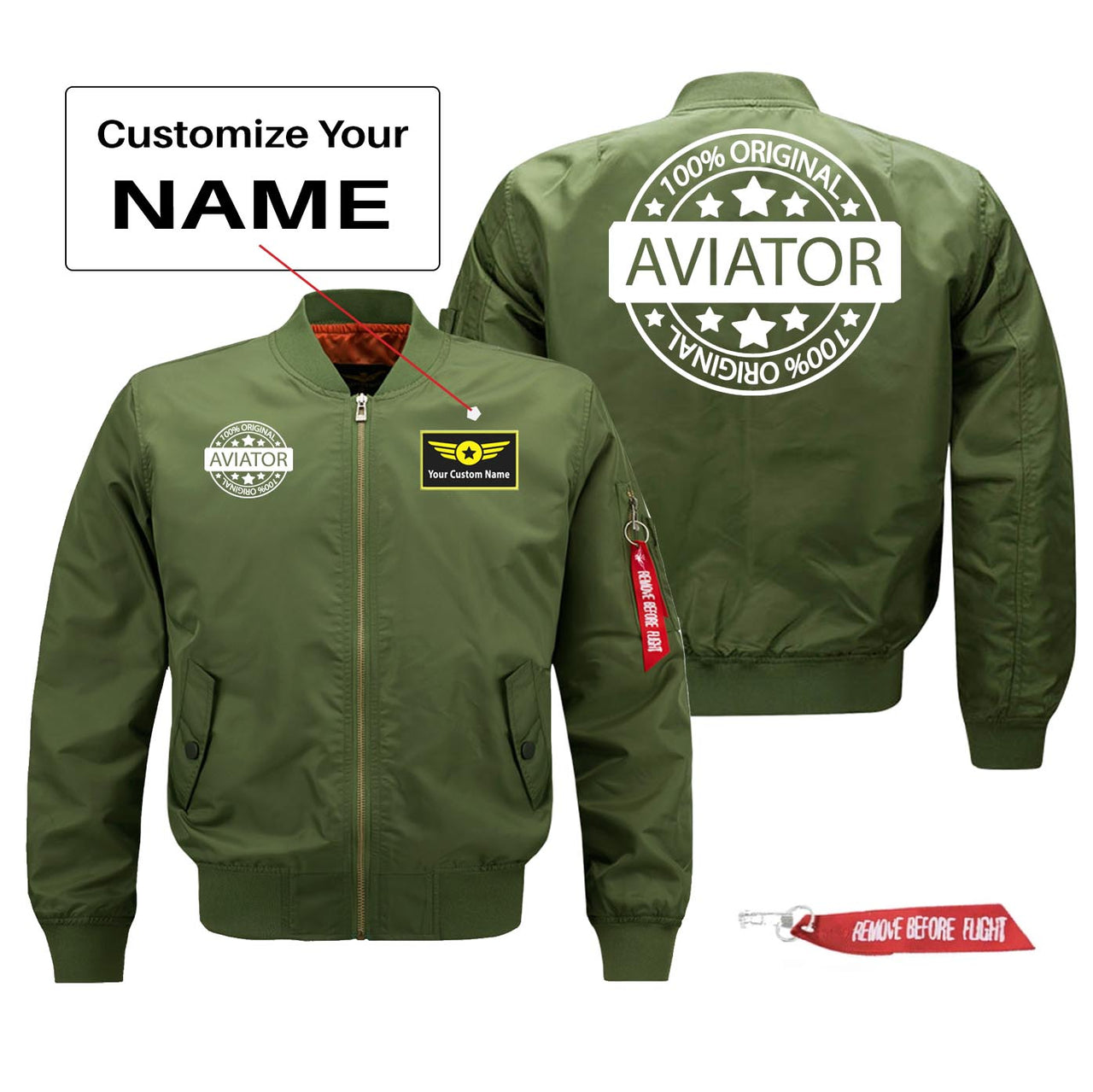 %100 Original Aviator Designed Pilot Jackets (Customizable)