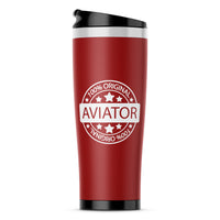 Thumbnail for %100 Original Aviator Designed Stainless Steel Travel Mugs