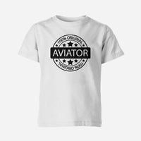 Thumbnail for %100 Original Aviator Designed Children T-Shirts